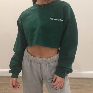 Vintage Champion Crop